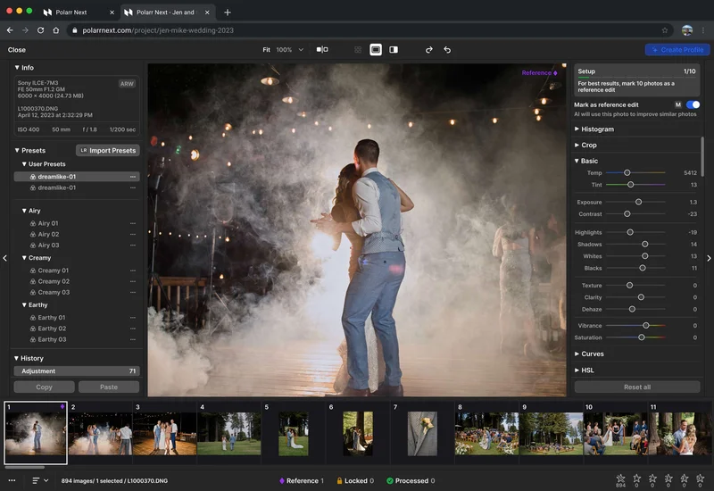 Polarr Next screenshot