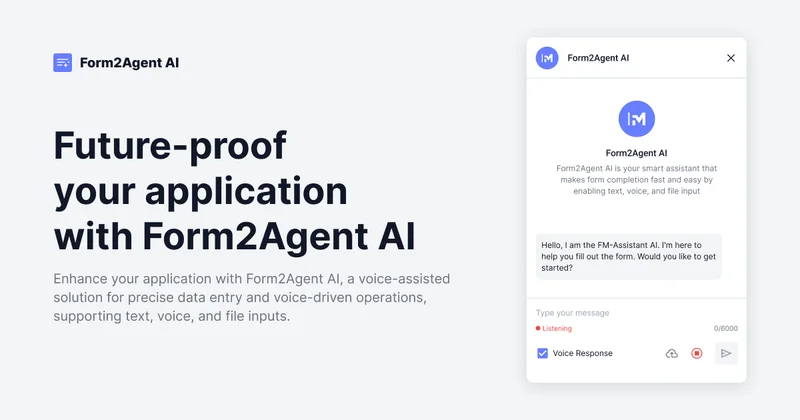 Form2Agent AI screenshot