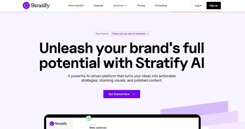 Stratify screenshot