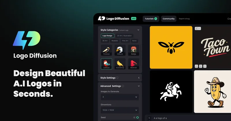 Logodiffusion screenshot