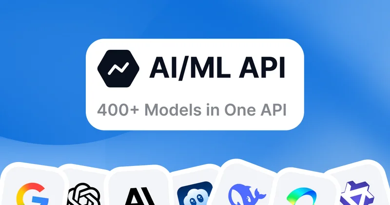 AI/ML API screenshot
