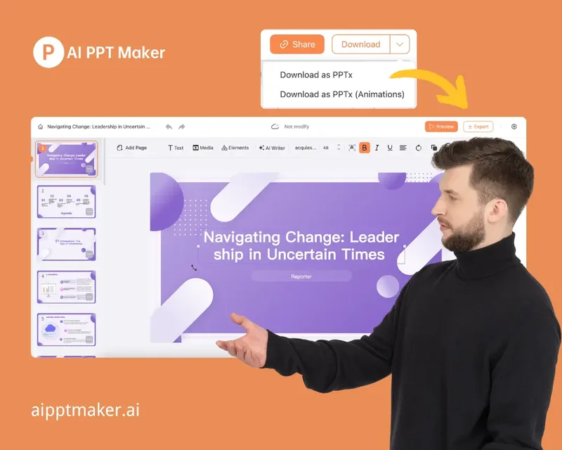 AI PPT Maker screenshot