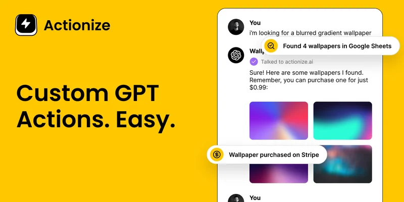 Actionize AI screenshot