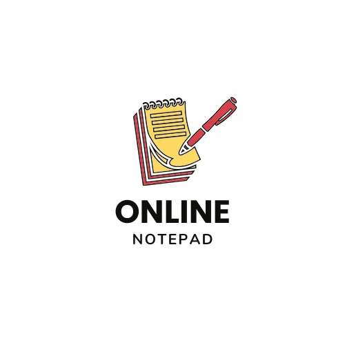 Online Notepad screenshot