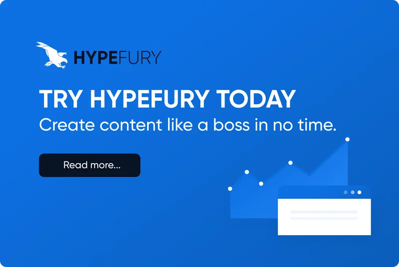 HypeFury screenshot
