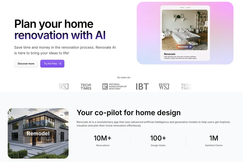 Renovate AI screenshot