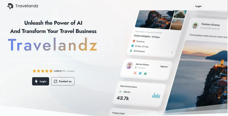 Travelandz screenshot