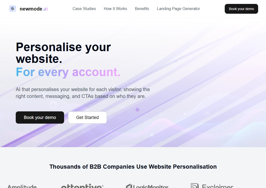 NewMode (formerly Algomo) screenshot