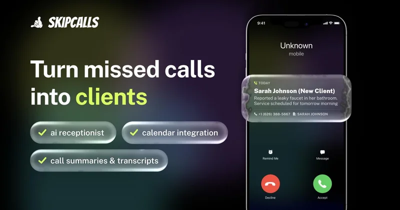 SkipCalls screenshot