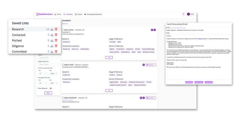 CapitalConnector screenshot