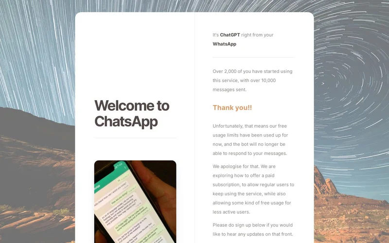 ChatsApp screenshot