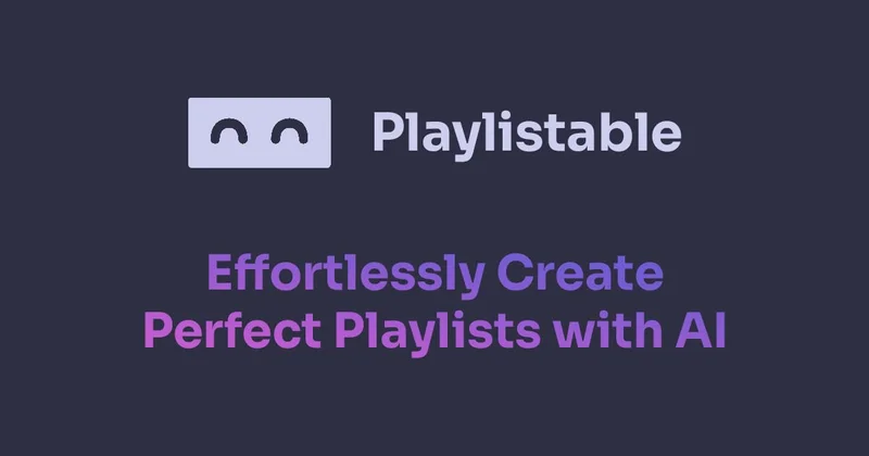 Playlistable screenshot