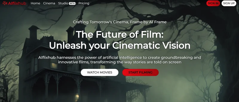AIflixhub screenshot