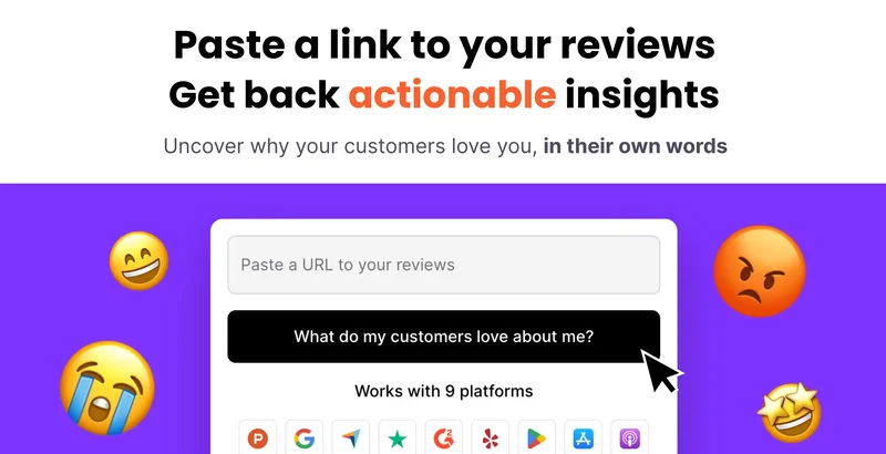 Mine My Reviews screenshot