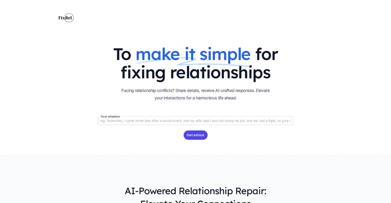 FixRel screenshot