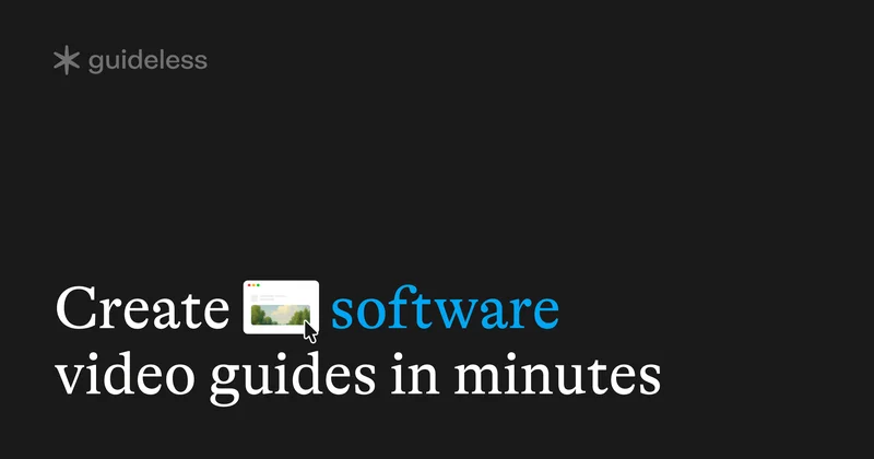Guideless screenshot
