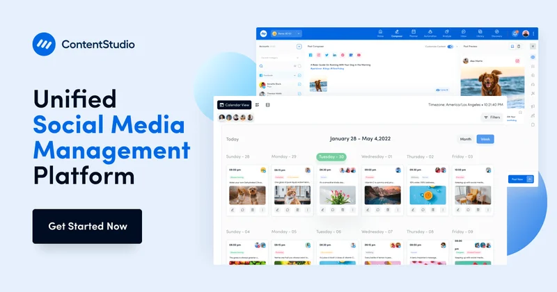 ContentStudio AI screenshot
