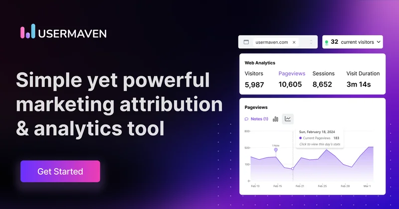 Usermaven screenshot