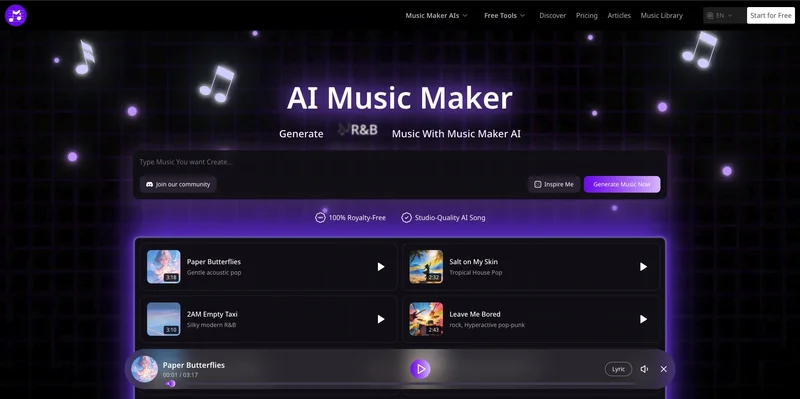 MusicMaker.im | Image to Music screenshot