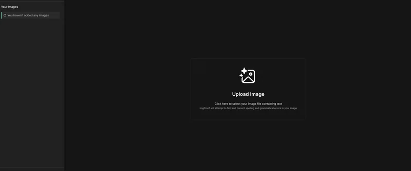 Imgproof screenshot
