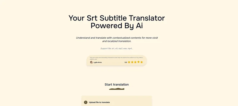 Sub Translate AI screenshot