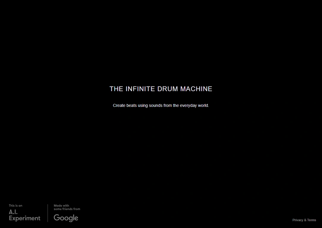 Infinite Drum Machine screenshot