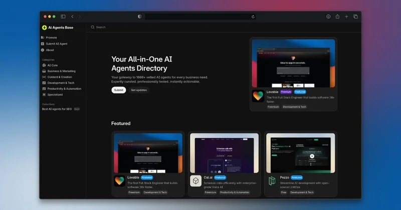 AI Agents Base screenshot