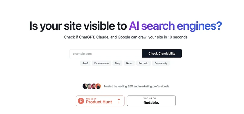LLM SEO Index screenshot