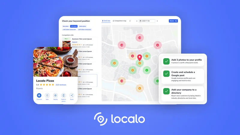 Localo Sites screenshot