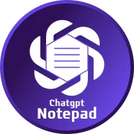 ChatGPT Notepad screenshot
