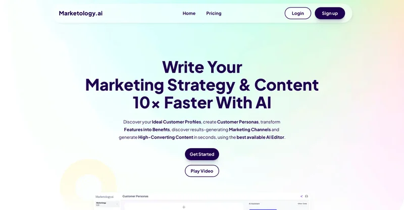 Marketology screenshot