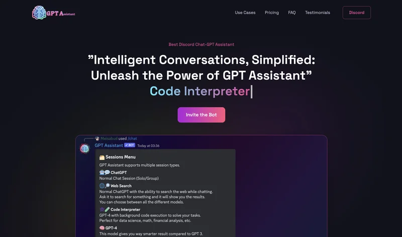 GPTAssistant screenshot