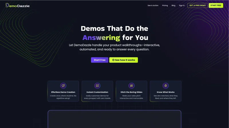 DemoDazzle screenshot