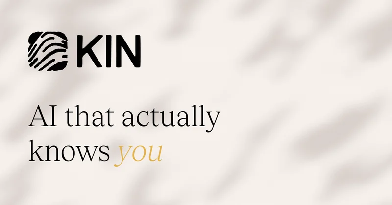 Kin - Personal AI screenshot