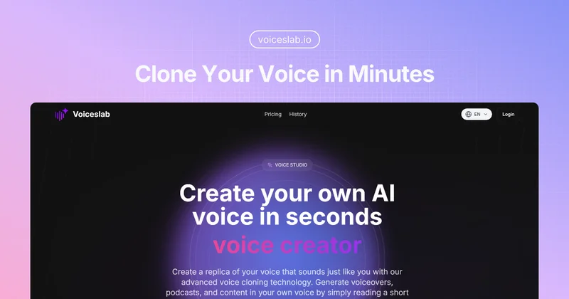 Voiceslab screenshot