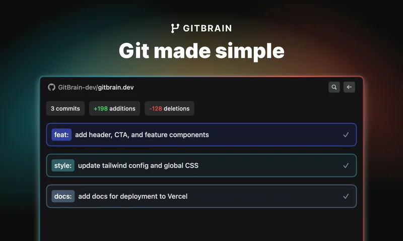 GitBrain screenshot