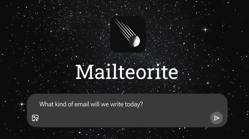 Mailteorite screenshot