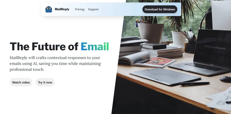 MailReply screenshot