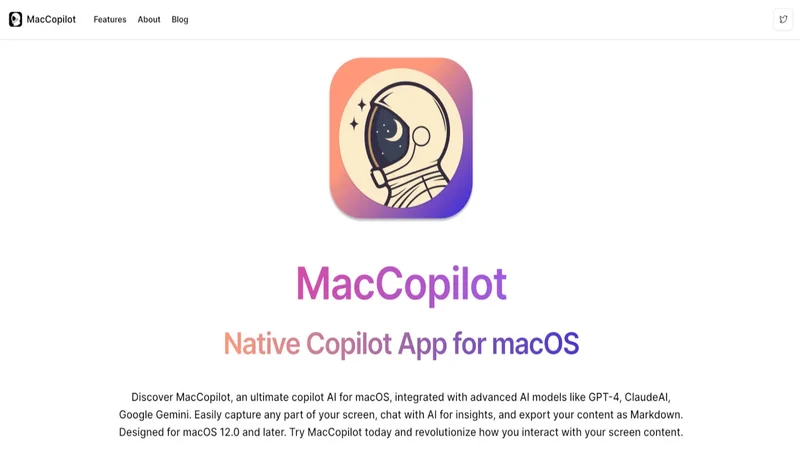 MacCopilot screenshot