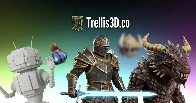 TRELLIS 3D AI screenshot