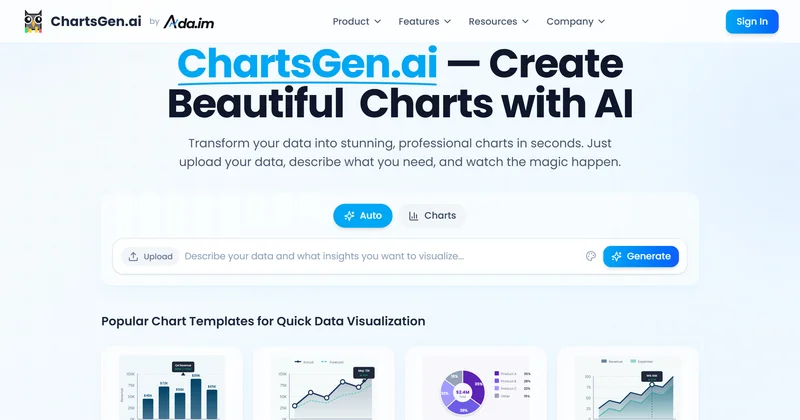 ChartGen screenshot
