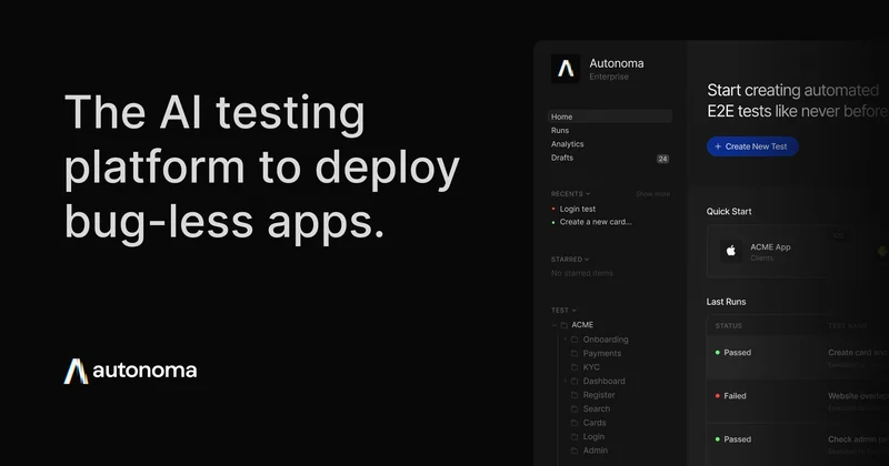 Autonoma screenshot
