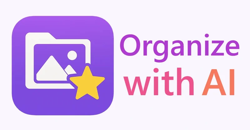Organize with AI screenshot
