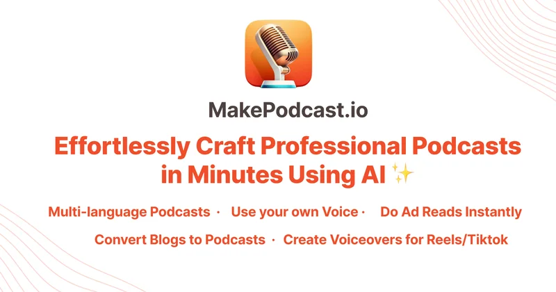 MakePodcast screenshot