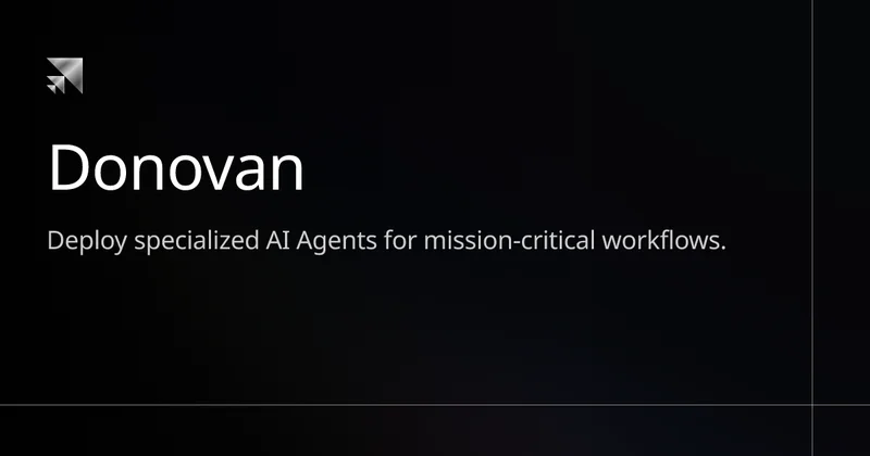 Donovan screenshot