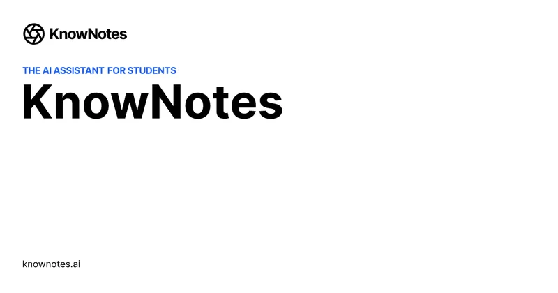 KnowNotes screenshot