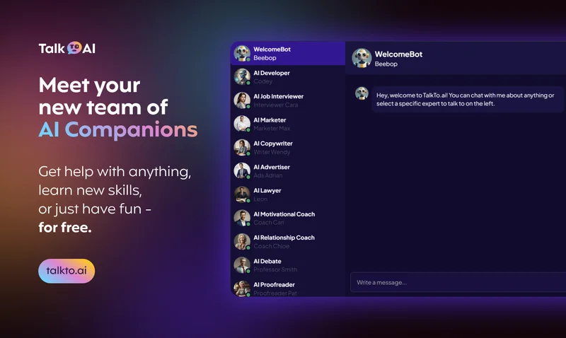 TalkTo.AI screenshot
