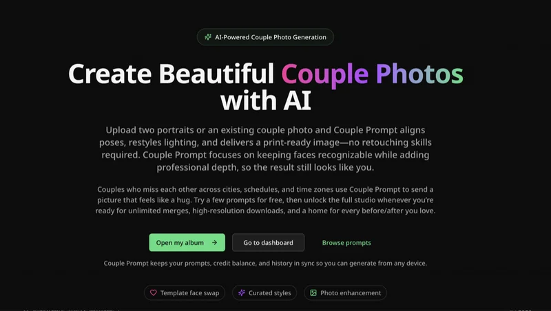 Couple Prompt screenshot