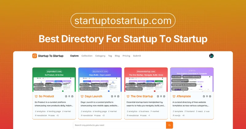 Startup To Startup screenshot