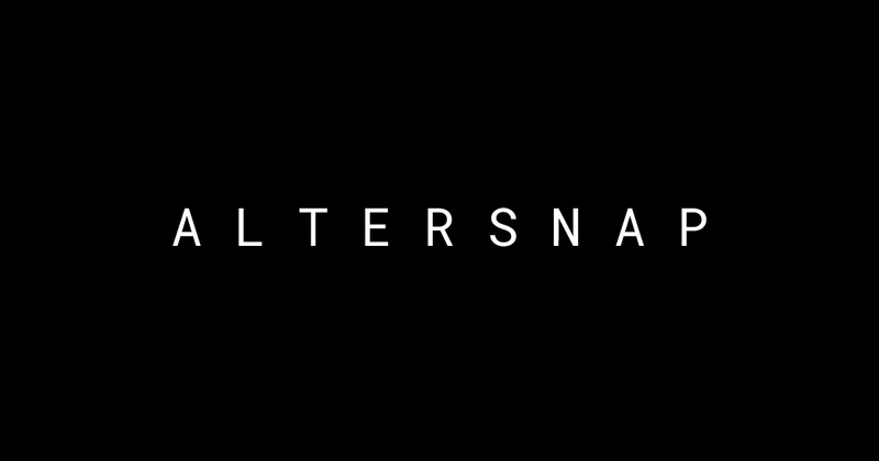 Altersnap screenshot